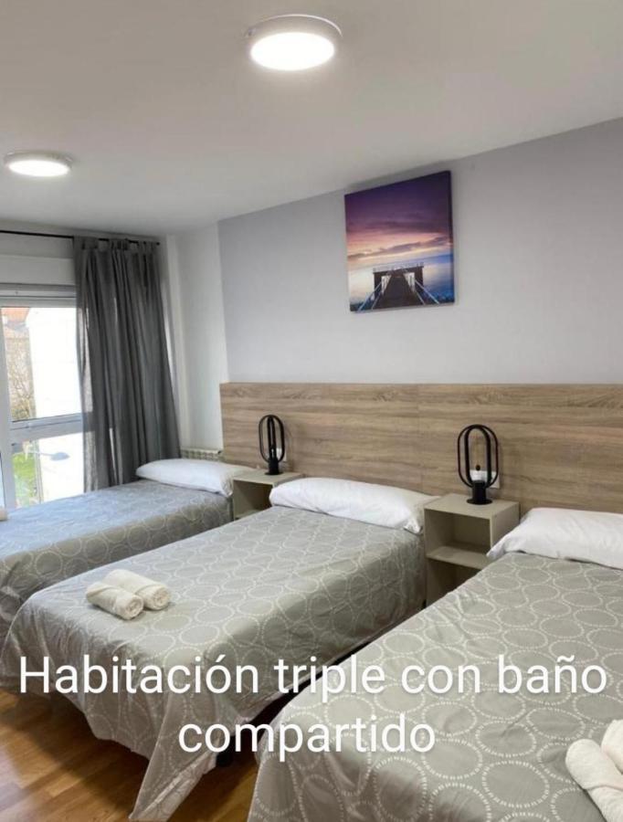 Pension Ameneiral O Pedrouzo Quarto foto